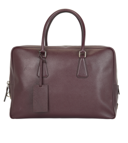 Work Bag, Leather, Burgundy, 113, LT, 2*